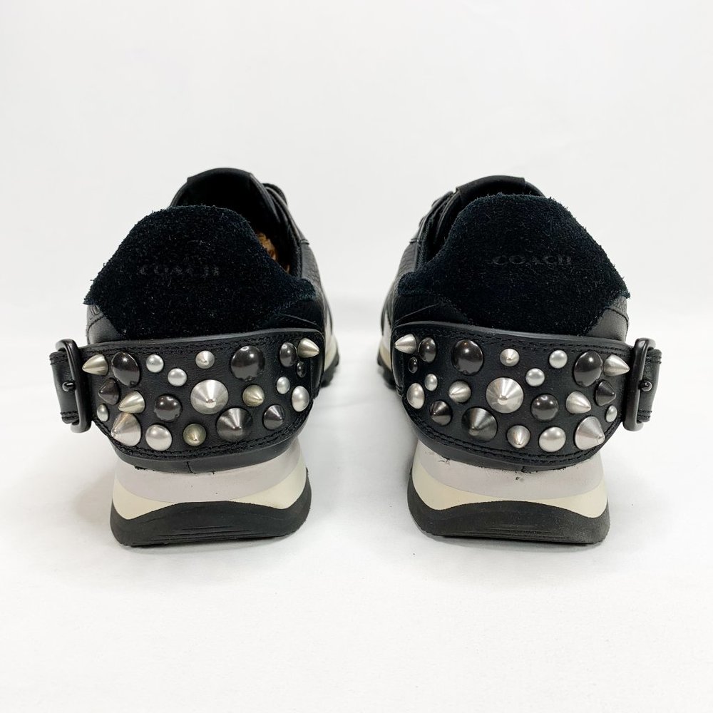 COACH C118 Rivited Runner Sneakers Spike 13 D NEW - Picture 8 of 8
